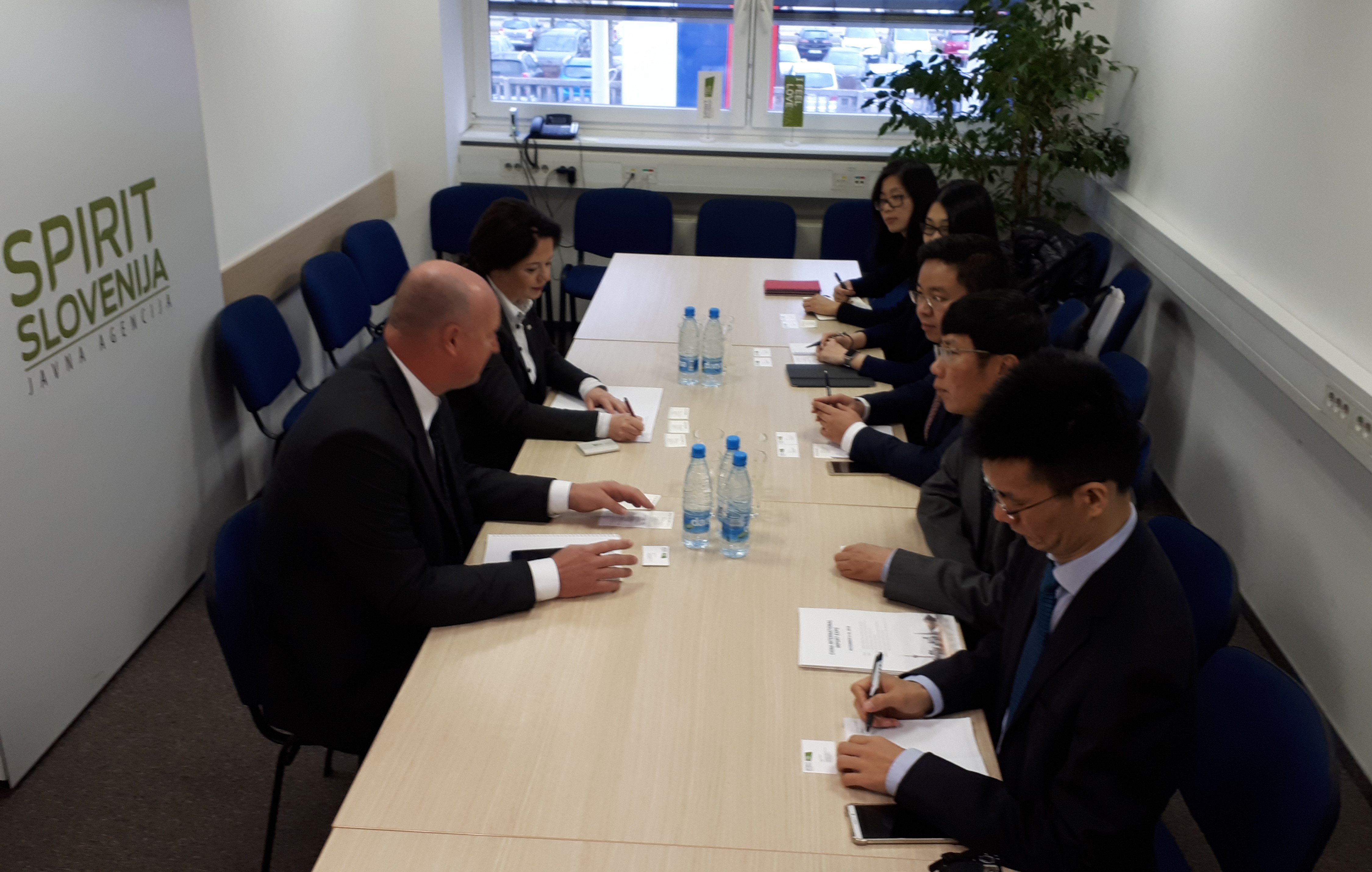 SPIRIT Slovenija obiskali predstavniki največje komercialne banke na Kitajskem 