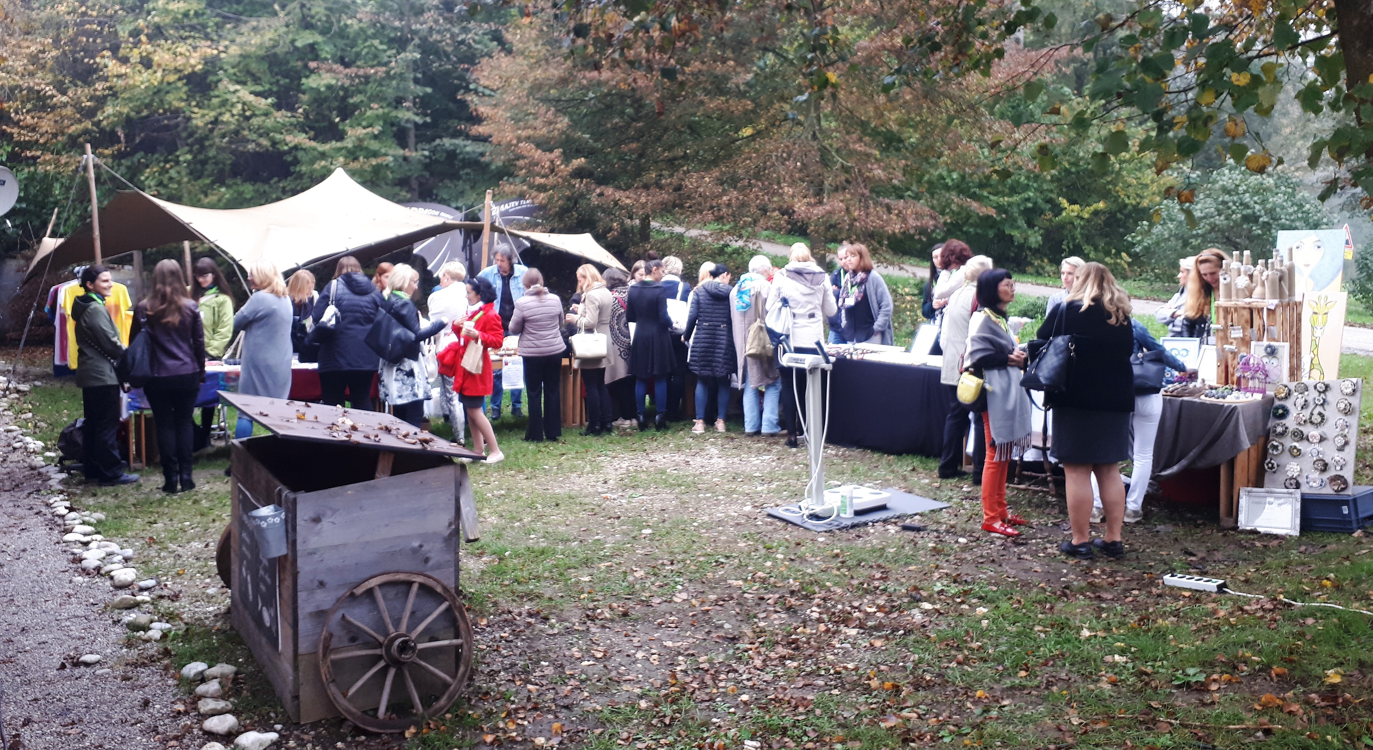 Današnji dogodek so zasnovali kot sejem s predstavitvijo izdelkov in storitev udeleženk ter mreženjem, namenjen pa je bil udeleženkam vseh generacij programa.