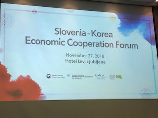 Slovensko korejski poslovni forum v hoteu Lev